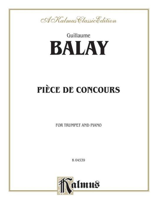 Balay - Piece De Concours For Trumpet/Piano (Kalmus)