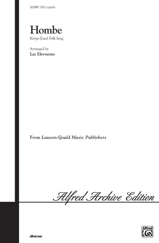 Hombe SATB A Cappella