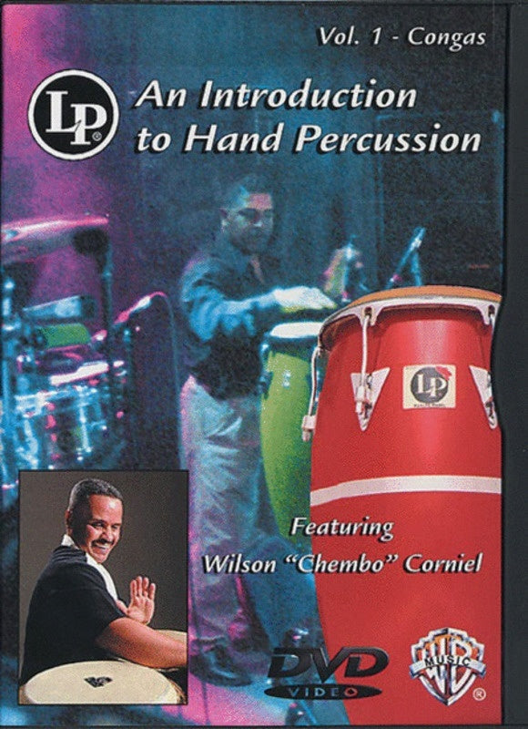Chembo Intro To Hand Percussion Vol 1 Congas DVD Book