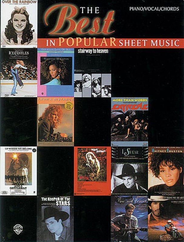 Best In Popular Sheet Music PVG Book