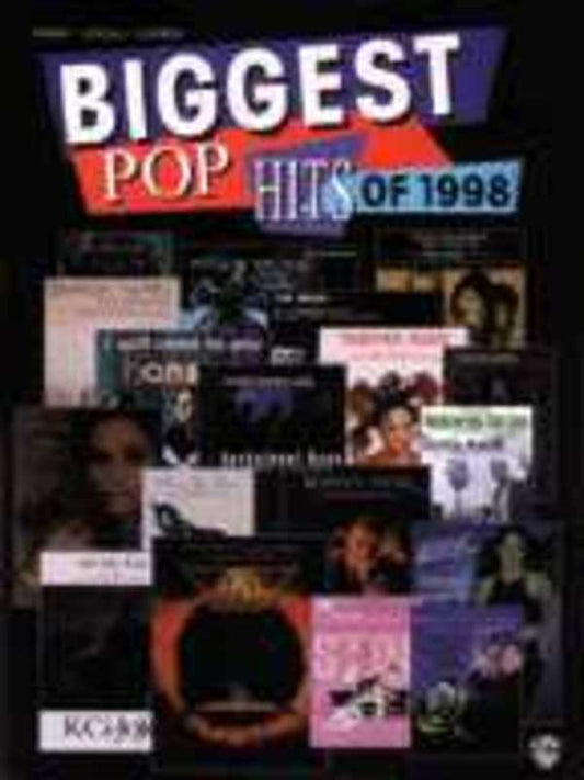Biggest Pop Hits Of 1998 PVG Book