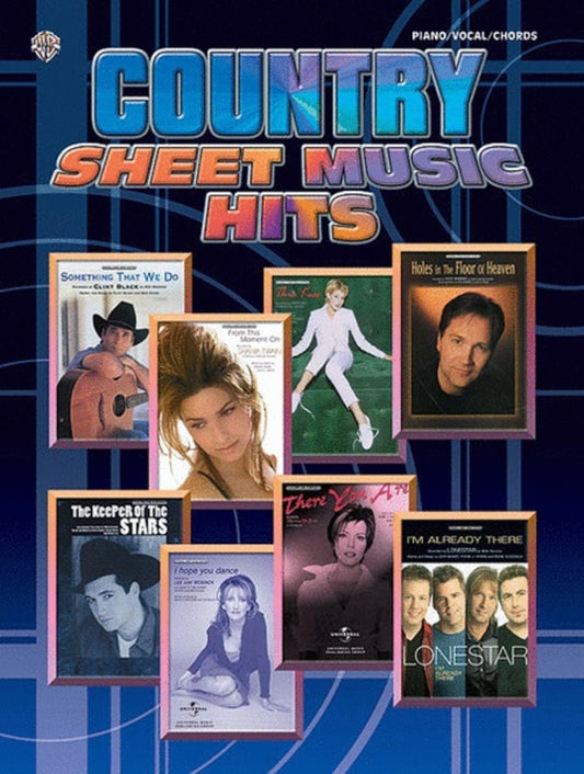 Country Sheet Music Hits PVG Book
