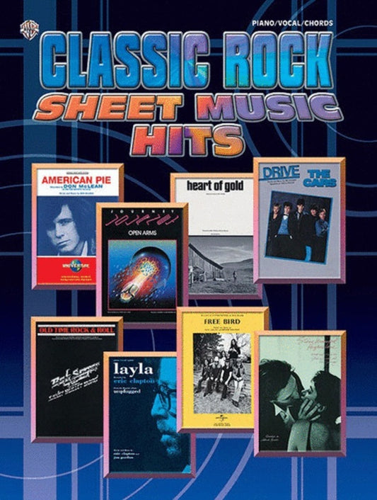 Classic Rock Sheet Music Hits PVG Book