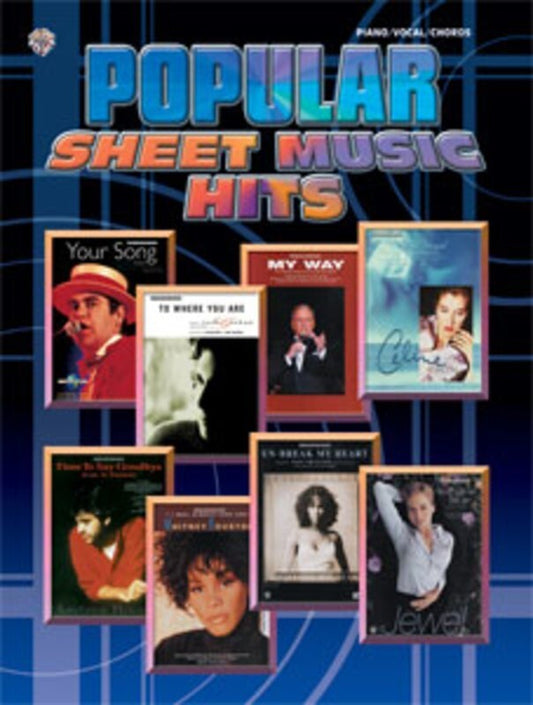 Popular Sheet Music Hits PVG Book