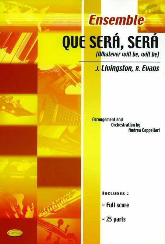 Que Sera Sera Flexible Ensemble Score/Parts