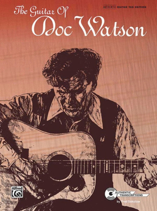 Guitar Of Doc Watson Guitar TAB Book