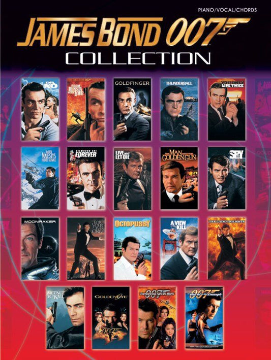 James Bond 007 Themes Songbook with Photos and Facts
