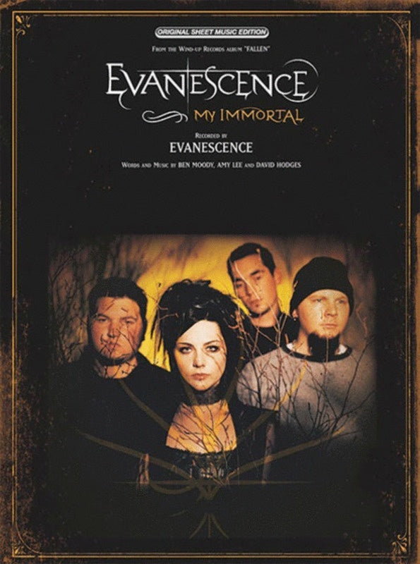 My Immortal Single Sheet