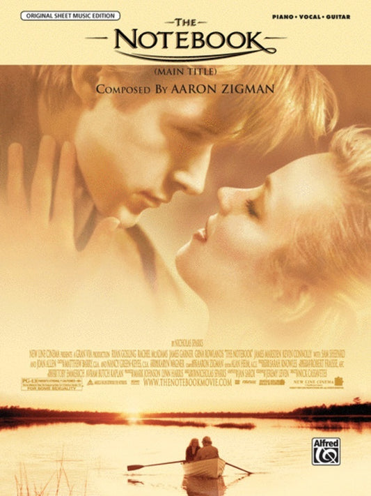Notebook The (Single Music Sheet) From The Movie