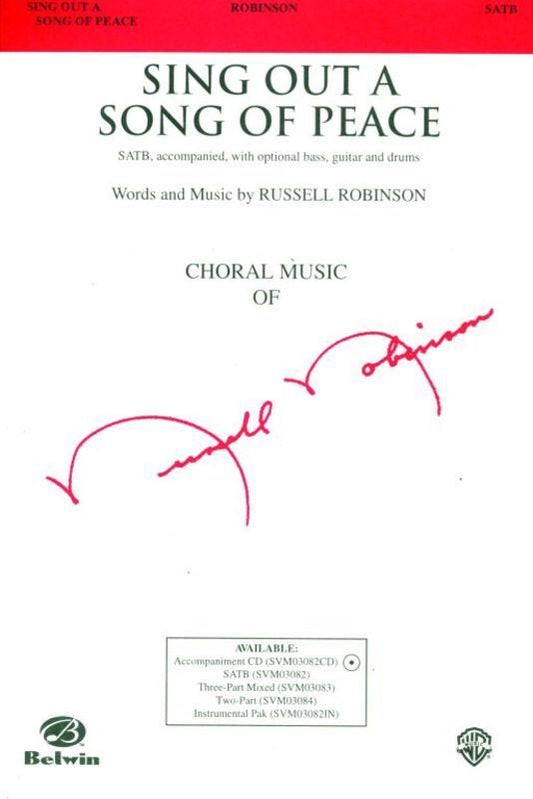 Sing Out A Song Of Peace SATB