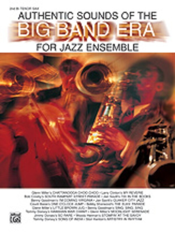 Authentic Sounds Of Big Band Era 2nd Tenor Sax Book