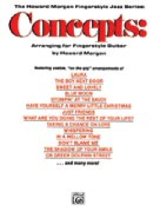 Concepts Arranging For Fingerstyle Guitar Book