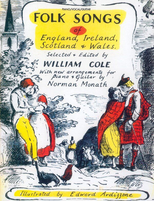 Folk Songs of England, Ireland, Scotland, and Wales Songbook by Norman Monath