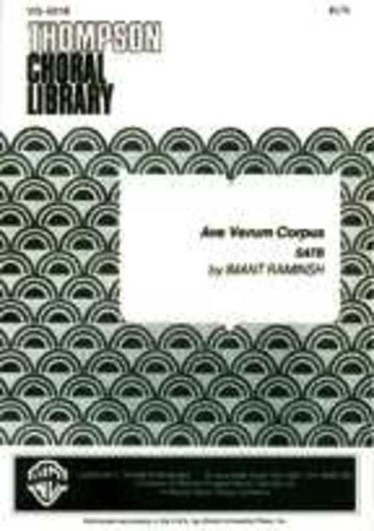 Ave Verum Corpus SATB