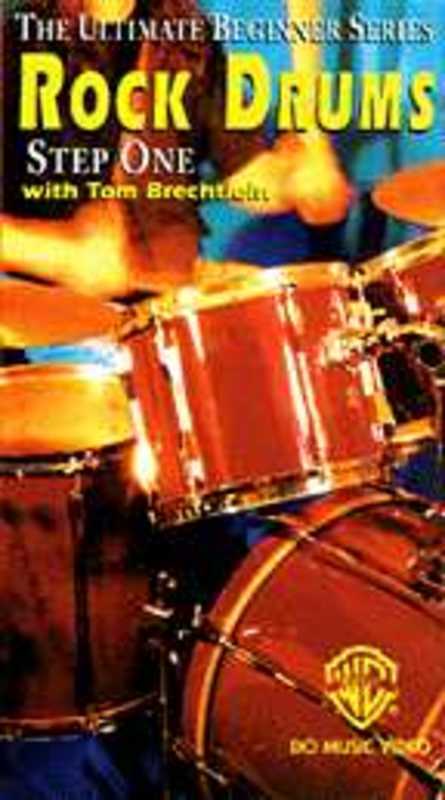 Rock Drums Basics Step 1 Vhs Book