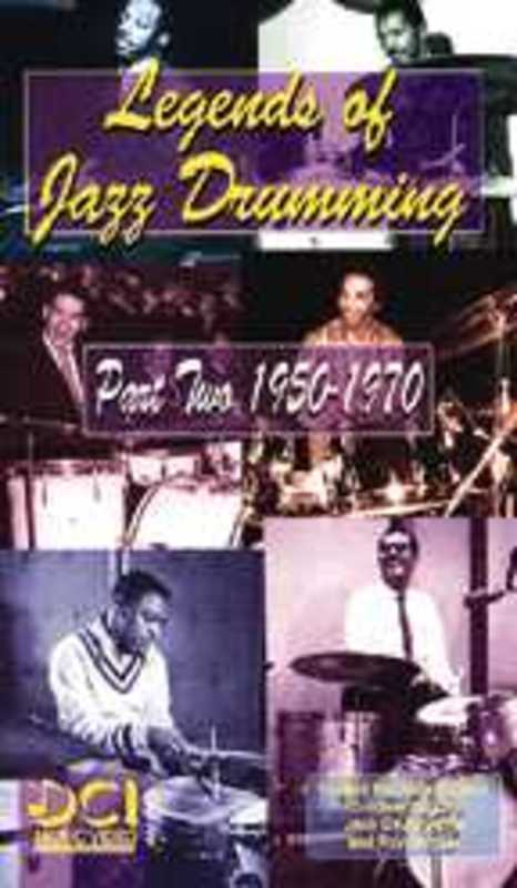 Legends Of Jazz Drumming Part 2 1950-70 Book