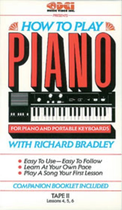 How To Play Piano Vol 2 Vhs Book