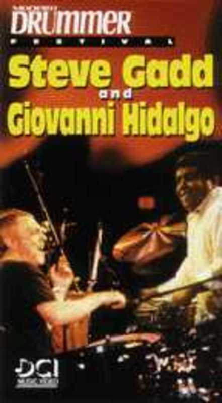 Steve Gadd Giovanni Gidalgo Drums Vhs Ntsc Book