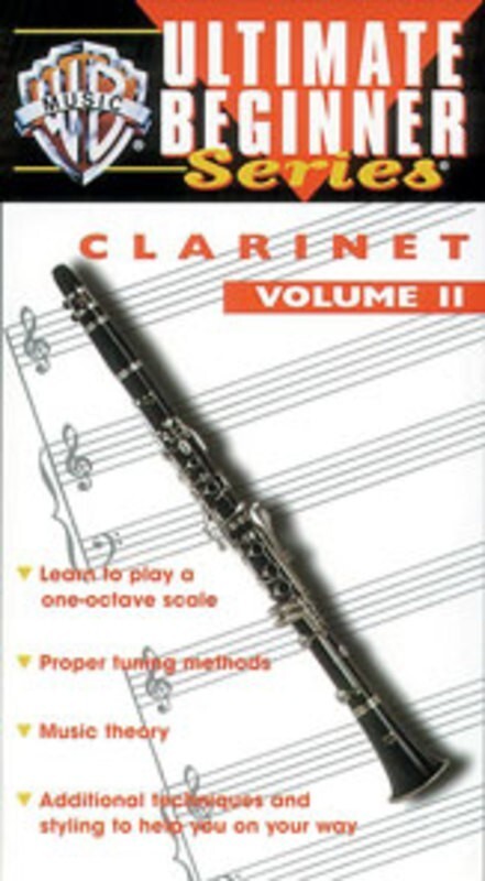 Ultimate Beginner Series Clarinet Vol 2 Vhs Pal Book