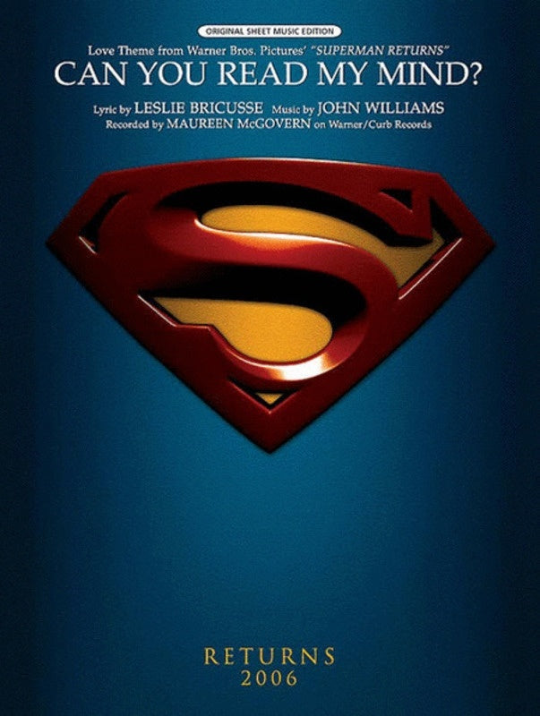 Can You Read My Mind Love Theme Superman Returns