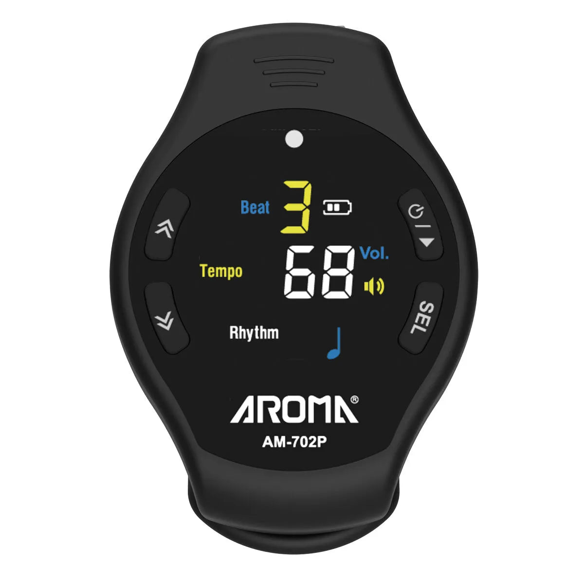 Aroma Clip-On Rechargeable Digital Metronome AM-702P — view 2