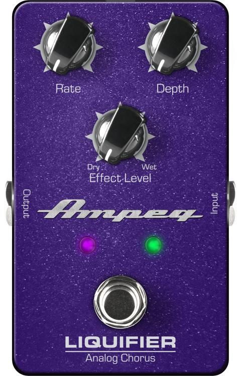 Ampeg Liquifier Analog Chorus Effects Pedal