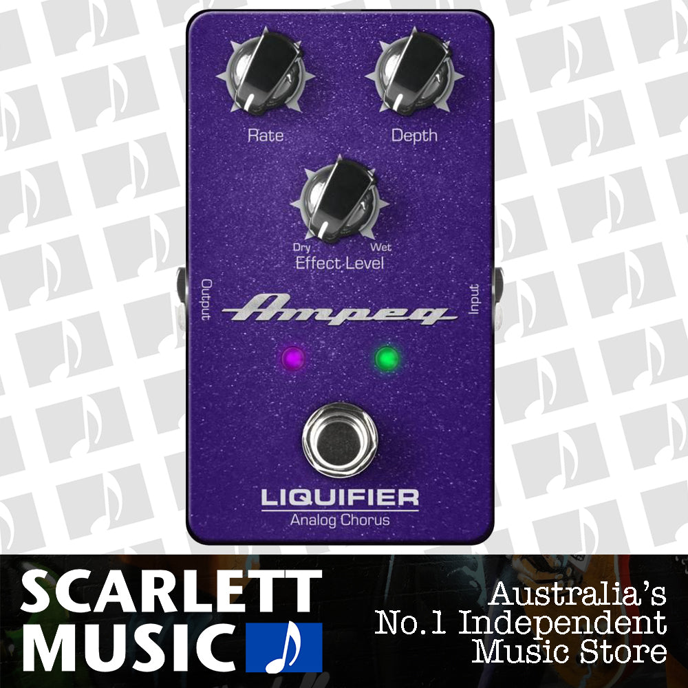 Ampeg Liquifier Analog Chorus Effects Pedal — view 2