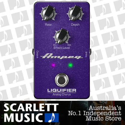Ampeg Liquifier Analog Chorus Effects Pedal — view 2