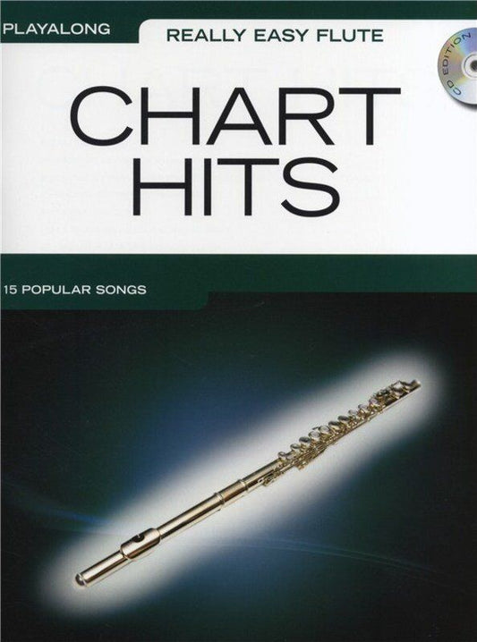 Chart Hits Really Easy Flute Book with CD
