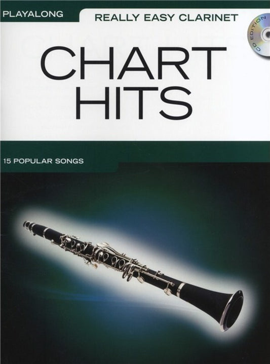 Chart Hits Really Easy Clarinet Softcover Book/CD