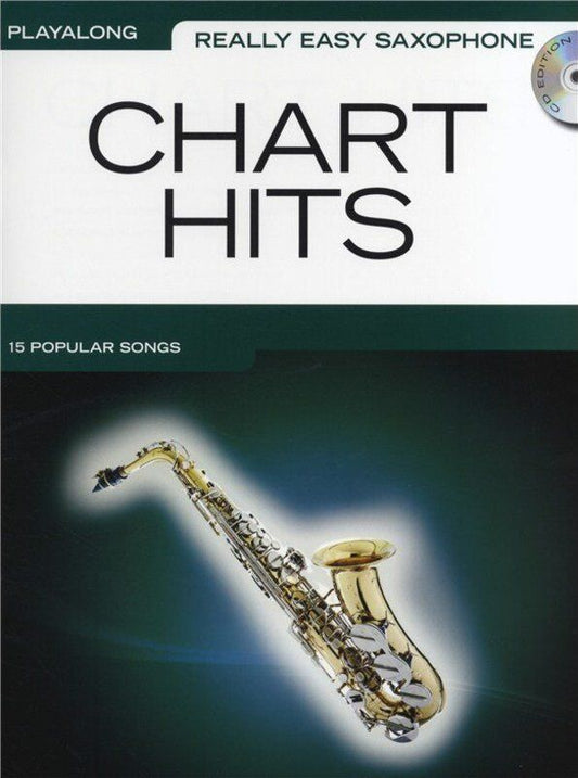 Chart Hits Really Easy Alto Saxophone BK/CD by Paul Honey