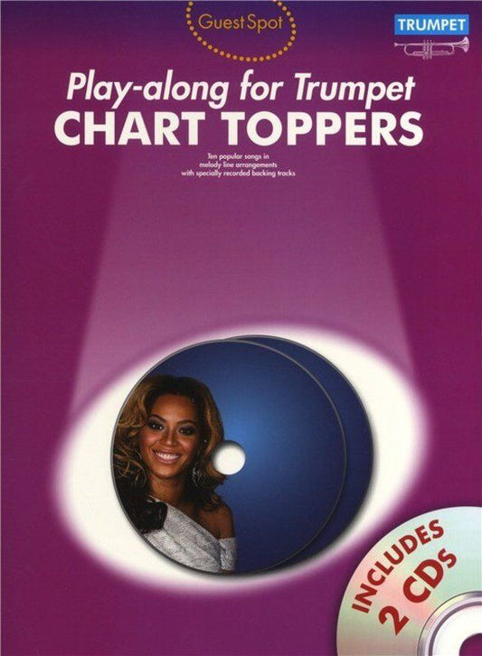 Guest Spot Chart Toppers Trumpet Book/CD