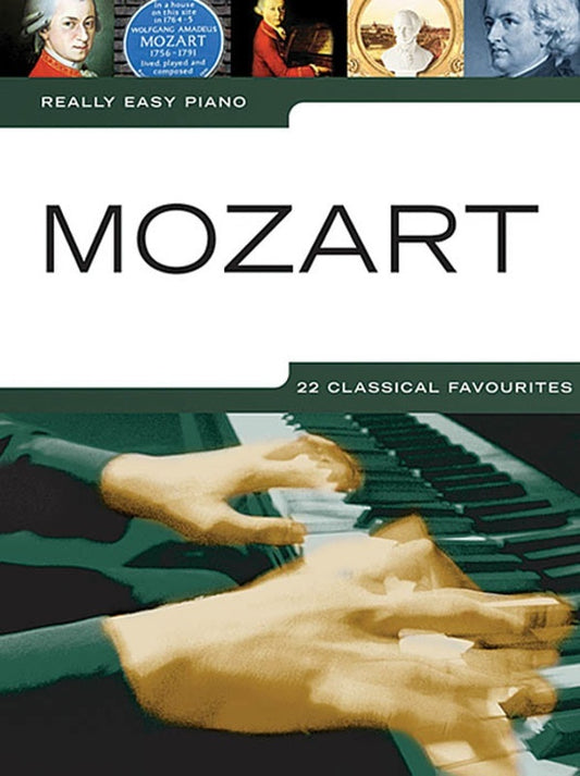 Really Easy Piano Mozart (Softcover Book)