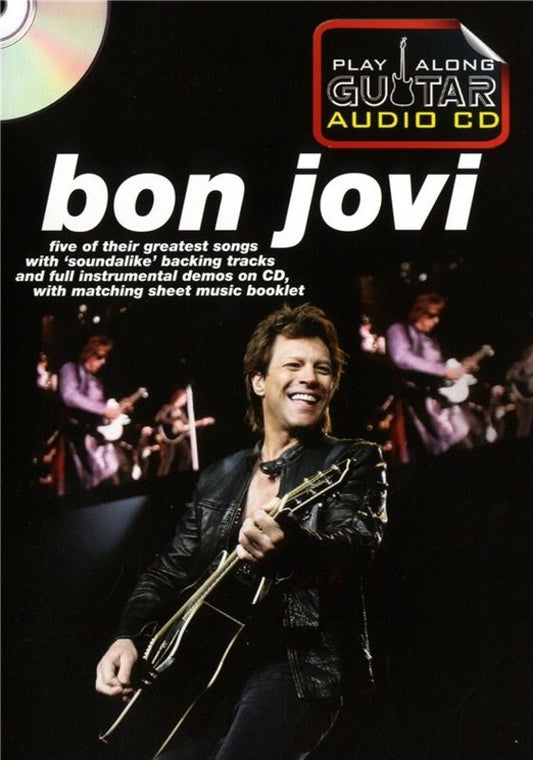 Playalong Guitar Bon Jovi Booklet/CD (Softcover Book/CD)