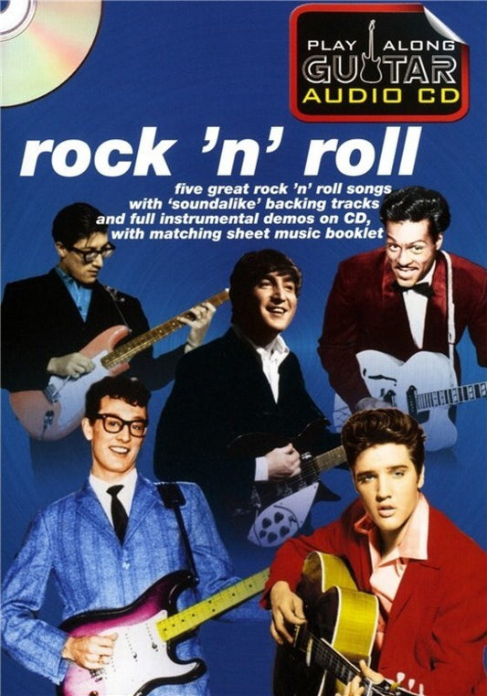 Playalong Guitar Rock N Roll Booket/CD (Softcover Book/CD)