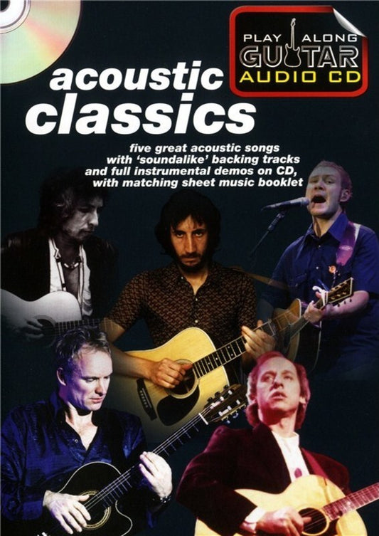 Playalong Guitar Acoustic Classics Booklet/CD (Softcover Book/CD)