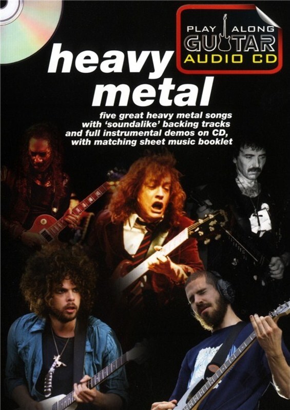 Playalong Guitar Heavy Metal Booklet/CD (Softcover Book/CD)