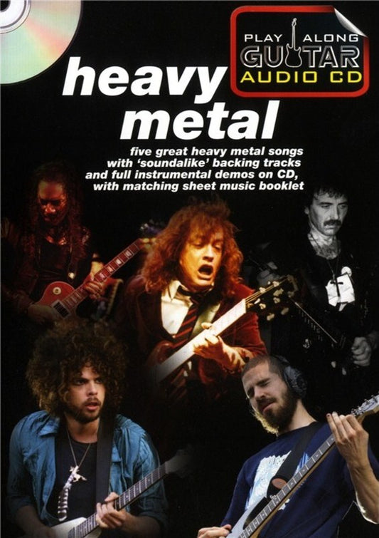 Playalong Guitar Heavy Metal Booklet/CD (Softcover Book/CD)