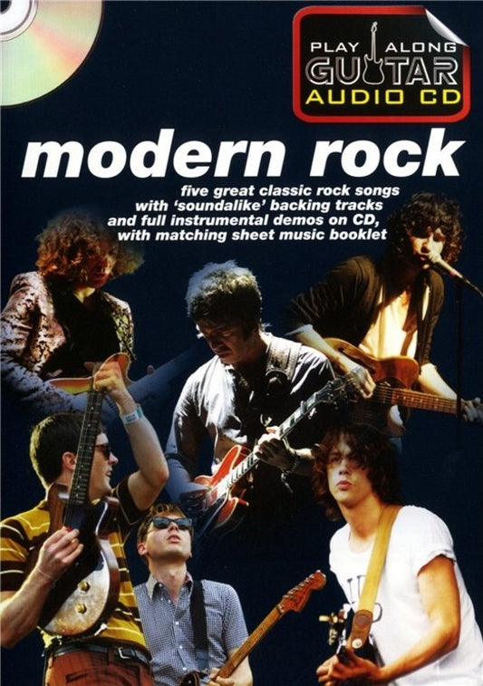 Playalong Guitar Modern Rock Booklet/CD (Softcover Book/CD)