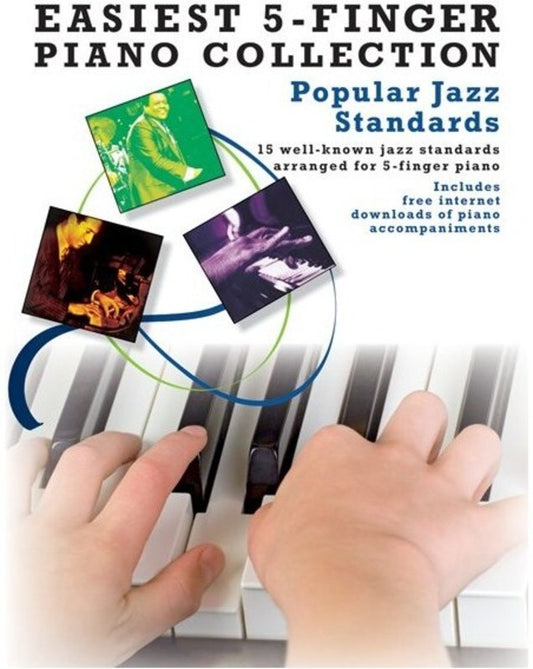 Easiest 5 Finger Piano Collection Popular Jazz (Softcover Book)