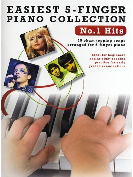 Easiest 5 Finger Piano Collection No 1 Hits (Softcover Book)