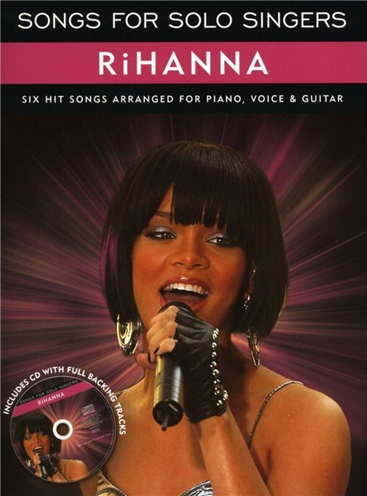 Songs For Solo Singers Rihanna Book/CD