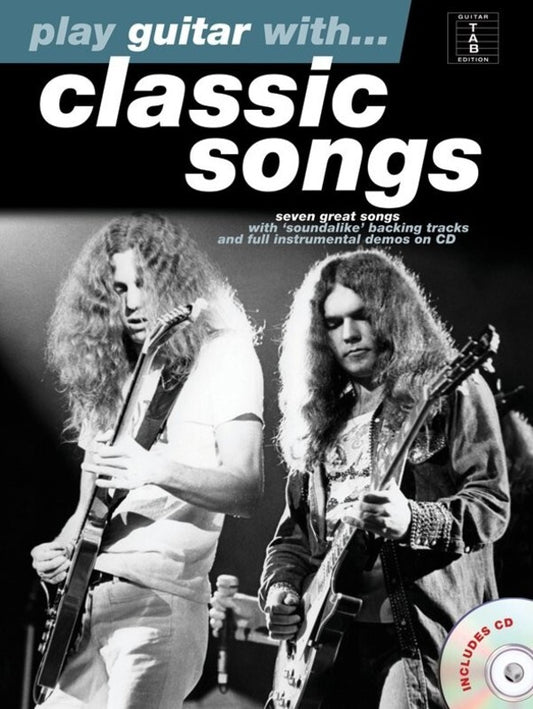 Play Guitar With Classic Songs Softcover Book/CD