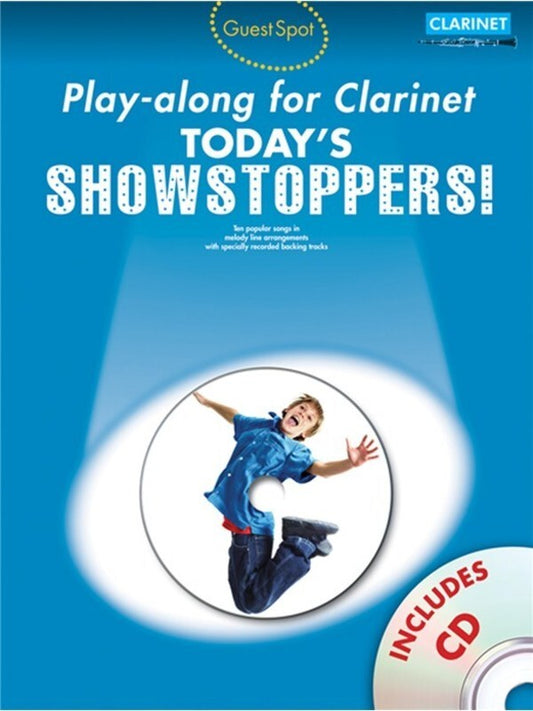 Guest Spot Todays Showstoppers Clarinet Softcover Book/CD