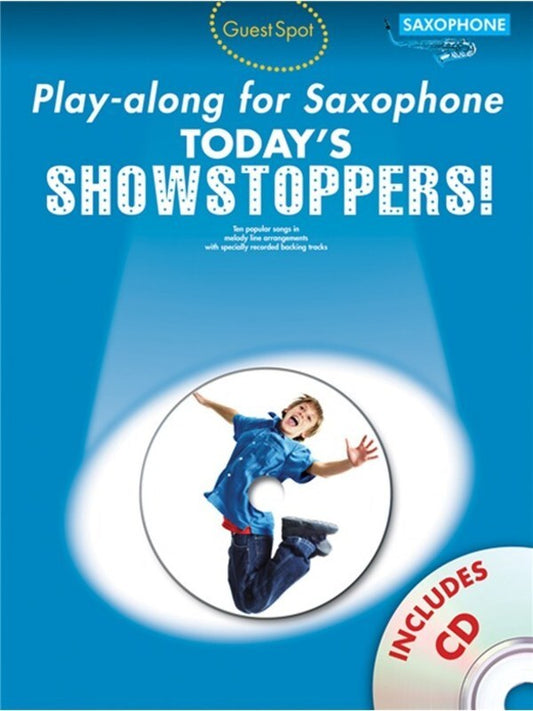 Guest Spot Todays Showstoppers Sax Softcover Book/CD