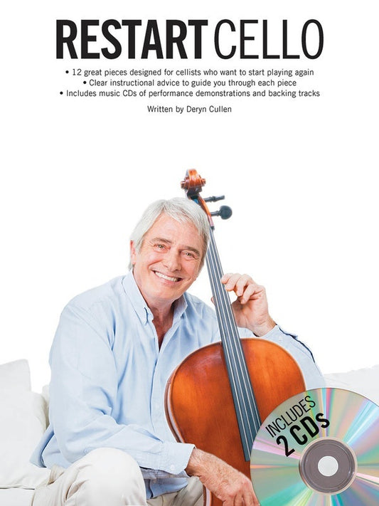 Restart Cello Softcover Book/CD
