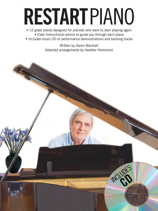 Restart Piano Softcover Book/CD