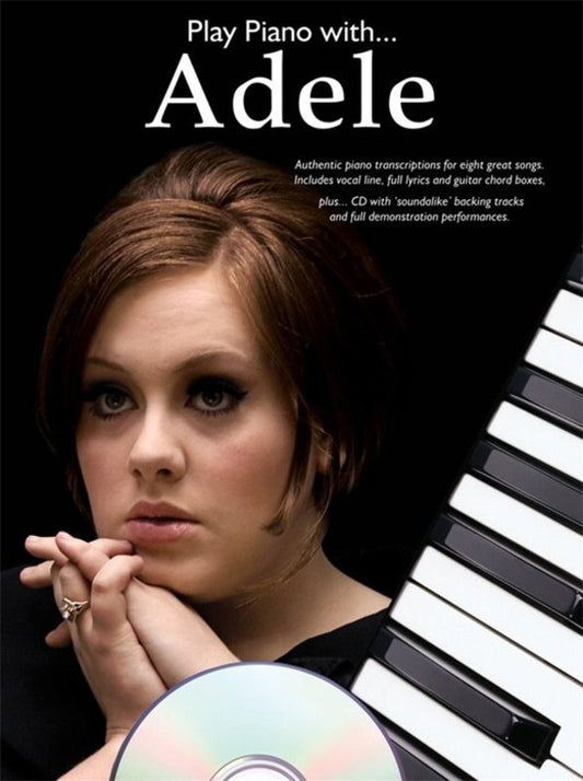 Play Piano With Adele Softcover Book/CD