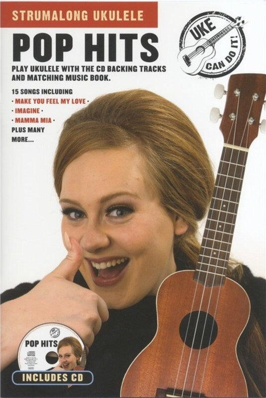 Strumalong Ukulele Pop Hits Softcover Book/CD