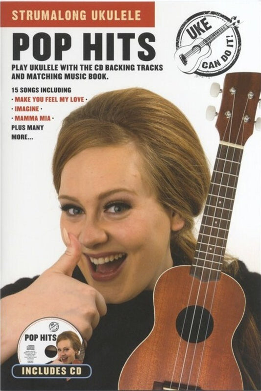 Strumalong Ukulele Pop Hits Softcover Book/CD